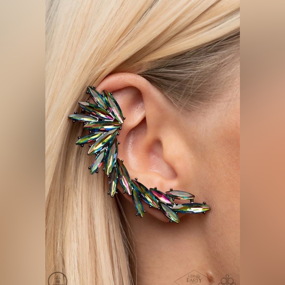 Paparazzi Earring ~ Because ICE Said So - Multi